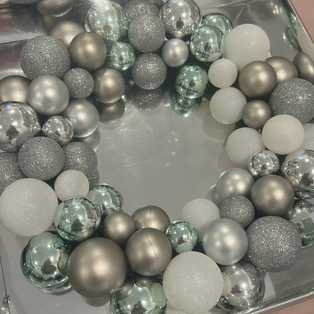 Winter Frost 14in Shatterproof Wreath